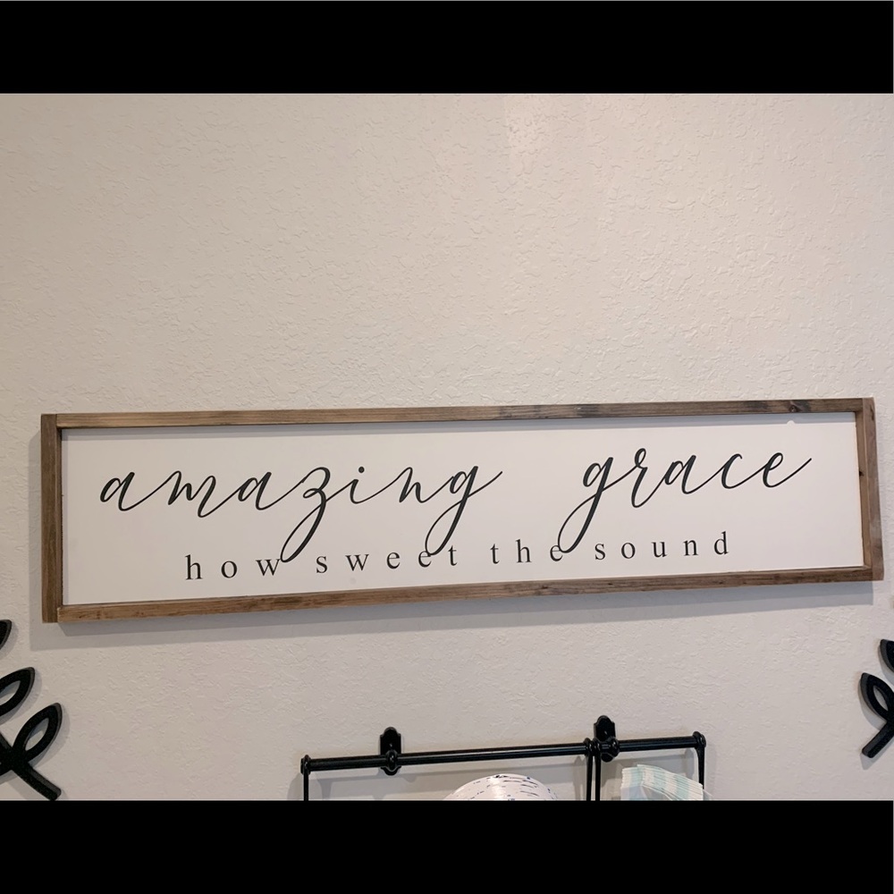 “ Amazing Grace” wall art